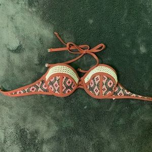strapless bathing suit top